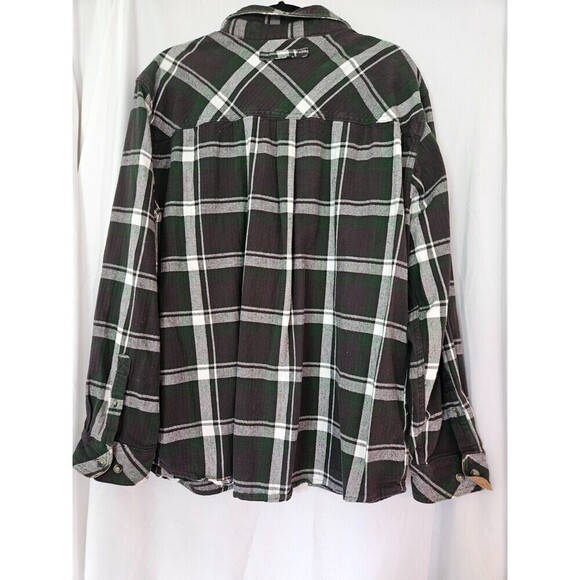 Legendary Whitetail The Original Buck Camp Button Down Men’s Plaid Shirt Size XL - Picture 6 of 11